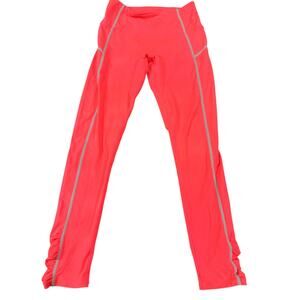 Free People Movement Leggings Neon Pink High Rise Yoga Workout Athletic Women S